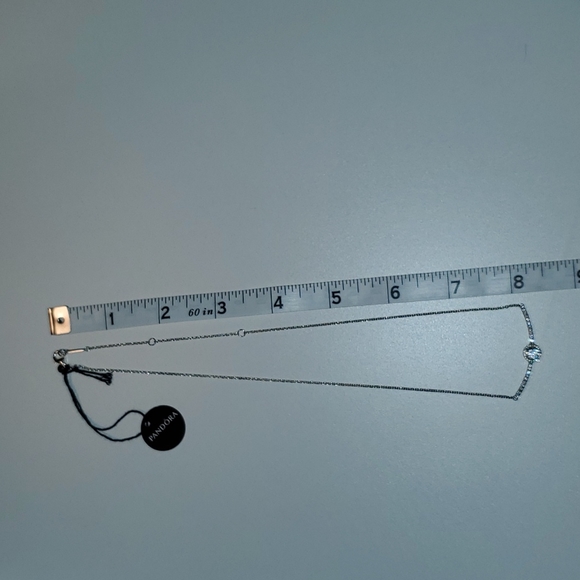 Pandora necklace and earrings - Picture 2 of 4